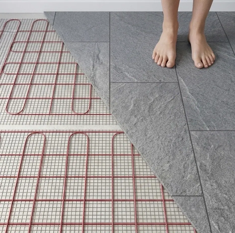 Underfloor Heating Compatible Tiling in Brackley